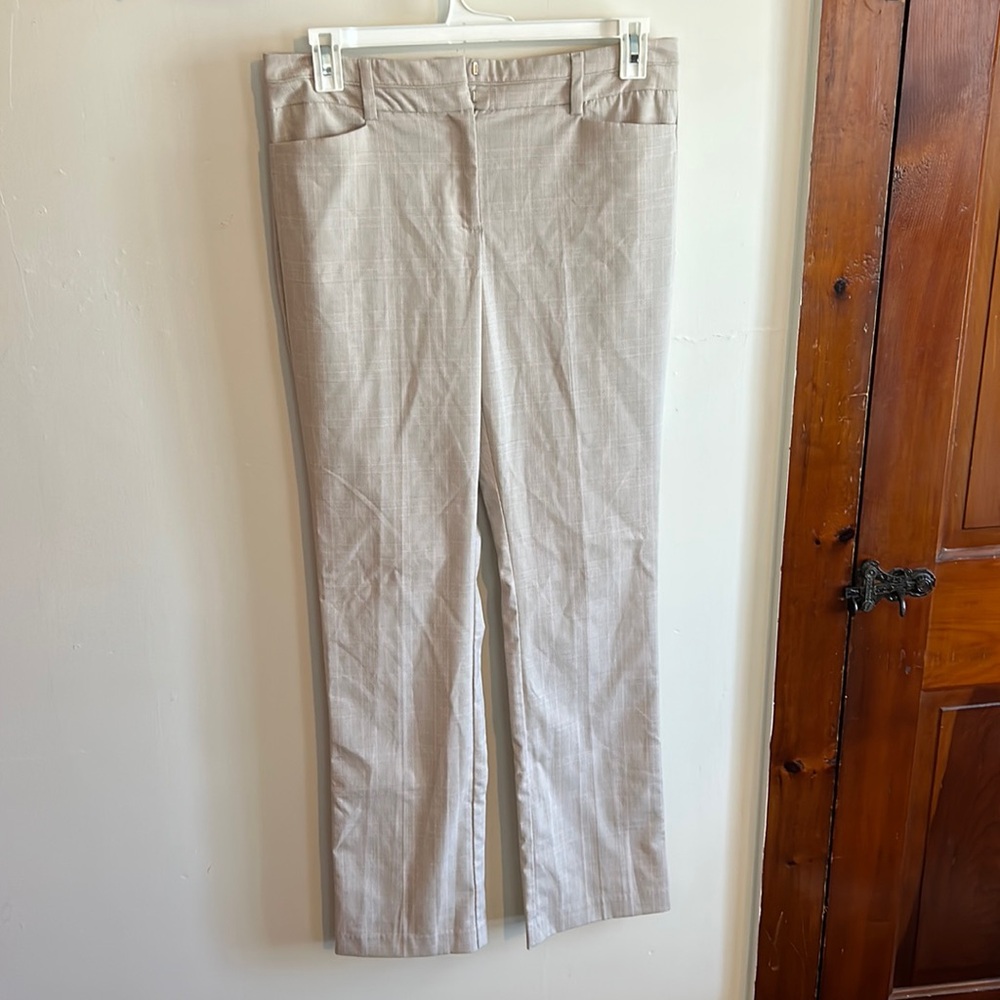 Cute Plaid Dress Pant